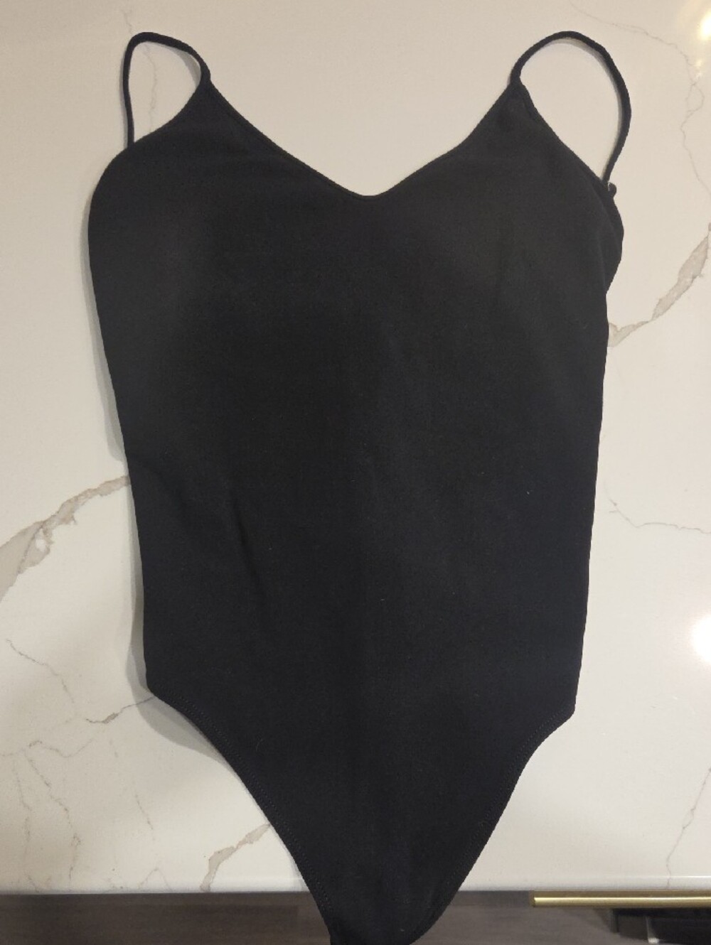 Re/Done Black Bodysuit - Picture 2 of 5